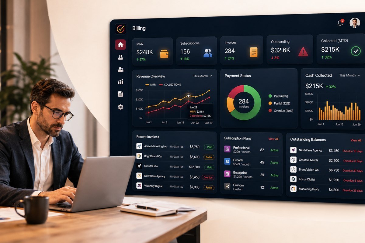 Billing and Subscriptions illustration