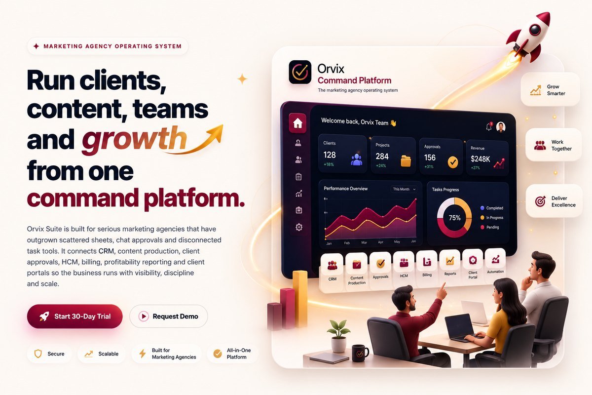 Client Portal for Agencies illustration